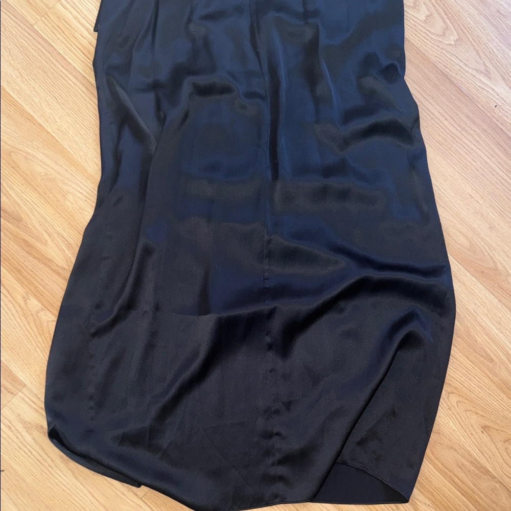 NWT Nicholas Mieta Gown with U-Bar Straps Size 4 $445 100% Silk - Picture 6 of 7